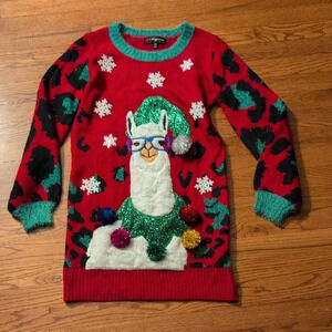 33 degrees - Ugly Christmas & Holiday Llama Sweater